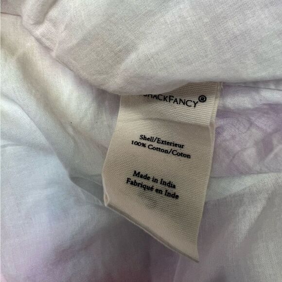 Loveshackfancy Ruffle Mini Skirt Multicolor Tie Dye XL NEW MSRP $225 - Picture 6 of 8